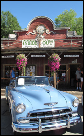 Inside Out Home and Garden on the Winthrop boardwalk.